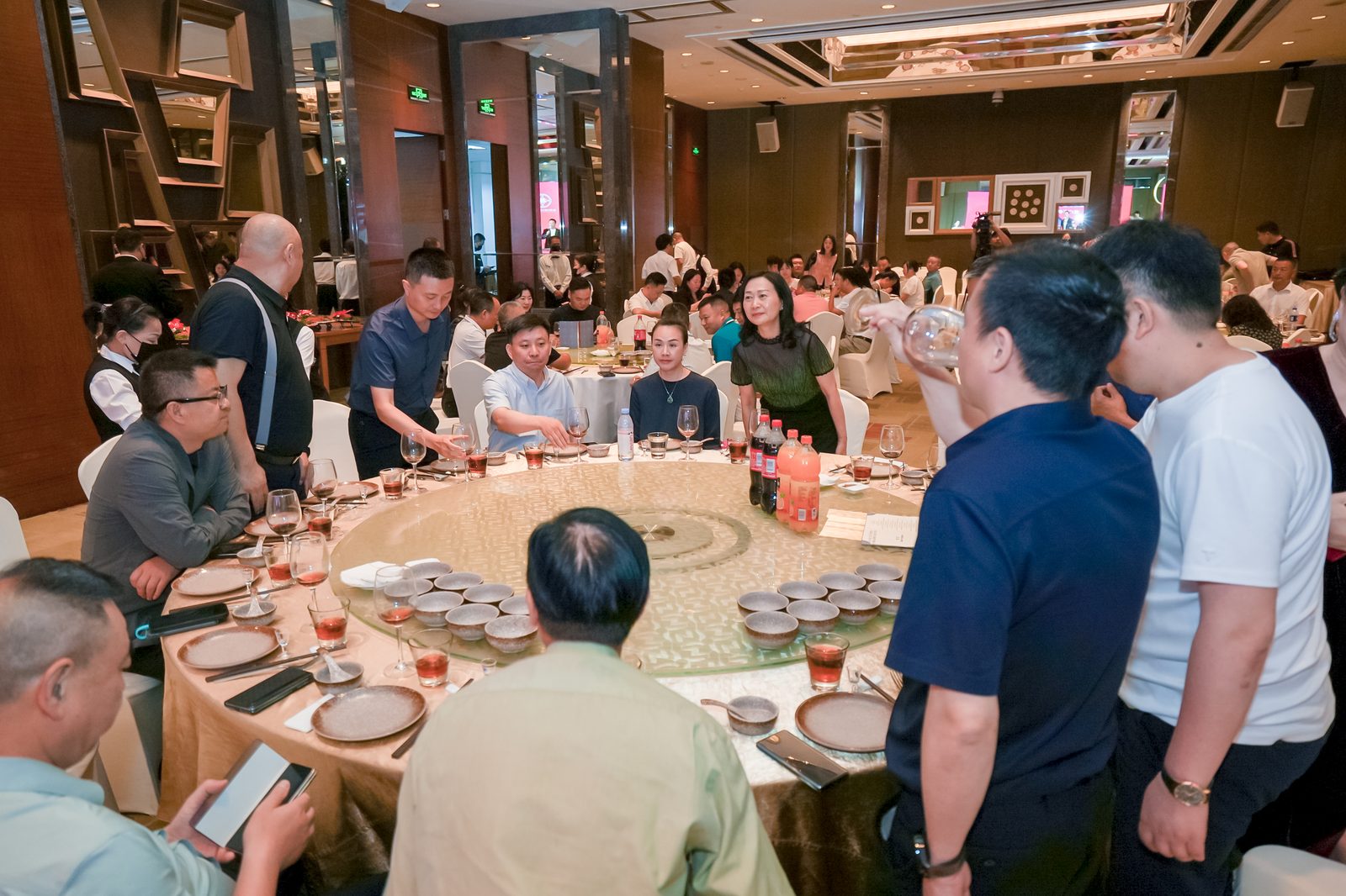 通川商会五周年庆典-王鹏现场